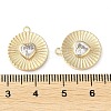 Real 18K Gold Plated Brass Pendants KK-F862-02G-01-3