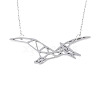 Non-Tarnish 201 Stainless Steel Pendant Necklaces NJEW-T009-JN059-1-40-1