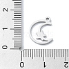 Non-Tarnish 304 Stainless Steel Charms STAS-C097-23P-3