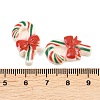 Christmas Opaque Resin Cabochons LS-RESI-XCP0002-66B-3
