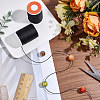 2 Rolls Round Waxed Polyester Cord YC-PA0001-01C-4