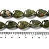 Natural Unakite Beads Strands G-L242-36-5