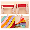   15M 6 Colors Polyester Thick Elastic Wide Band DIY-PH0017-30A-6