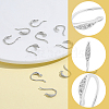 8 Pairs Brass Earring Hooks KK-BBC0027-65P-6