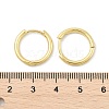 Brass Huggie Hoop Earrings KK-D160-55G-4