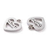 304 Stainless Steel Charms STAS-Y002-03P-2