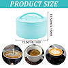 Round Silicone Storage Box CON-WH0089-23-2