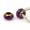 Glass European Beads GDA010-C7-1
