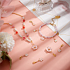 Flower Stitch Markers HJEW-AB00275-4