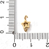 304 Stainless Steel Pave Cubic Zirconia Star Links Connector Charms STAS-T026-03B-G-3