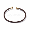 Braided Carbon Steel Wire Bracelet Making MAK-A017-B02-1