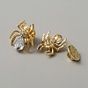 Crystal Rhinestone Spider Brooch JEWB-WH0026-30-2