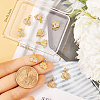 12Pcs Brass Micro Pave Cubic Zirconia Charms ZIRC-BBC0002-78-3