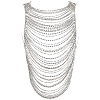 Alloy Crystal Rhinestone Multi-Layer Night Shop Sexy Body Chains WG459FD-01-4