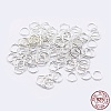 925 Sterling Silver Open Jump Rings STER-F036-02S-0.6x5mm-1