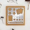 Stainless Steel Cutting Dies Stencils DIY-WH0279-081-6