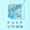 DIY Tibetan Style Alloy & Resin European Beads Making Finding Kits DIY-FS0006-78F-7
