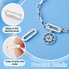 925 Sterling Silver Spring Gate Ringsed FIND-PH0021-77A-4