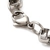 202 Stainless Steel Box Chain Necklaces STAS-A100-18P-3