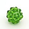 Transparent Glass Crystal Round Woven Beads X-GLAA-A034-4mm-A-2