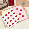 8 Sheets Plastic Waterproof Self-Adhesive Picture Stickers DIY-WH0428-085-4