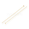 Brass Flat Head Pins KK-G331-11-0.7x63-3