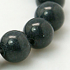 Natural Mashan Jade Round Beads Strands G-D263-6mm-XS25-1
