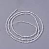 Cubic Zirconia Beads Strands G-F596-48I-2mm-2