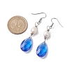Pearl & Teardrop Glass Jewelry Set SJEW-JS01291-8