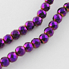 Non-magnetic Synthetic Hematite Beads Strands G-Q890-2mm-5-2