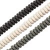 Olycraft 3 Strands 3 Colors Natural Lava Rock Beads Strands G-OC0002-83-1