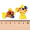 Handmade Lampwork Pendants LAMP-G162-01G-3
