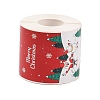 200Pcs Christmas Theme Paper Self-Adhesive Stickers DIY-M070-02T-4