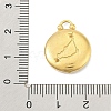 Real 18K Gold Plated Tone 304 Stainless Steel Pendants STAS-K291-01G-03-3