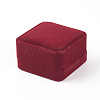 Square Velvet Earrings Boxes VBOX-WH0002-04A-1