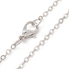 Brass Cable Chain Necklaces NJEW-JN04511-09-3