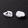 Opaque Manicure Resin Cabochons RESI-I040-01B-3