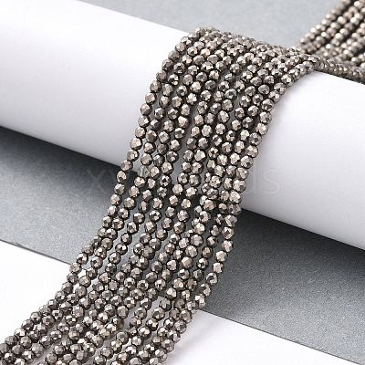 Electroplate Glass Beads Strands LS-GLAA-H021-01A-FP12-1