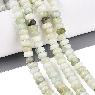 Natural Xiuyan Jade Beads Strands G-N367-02A-05-1