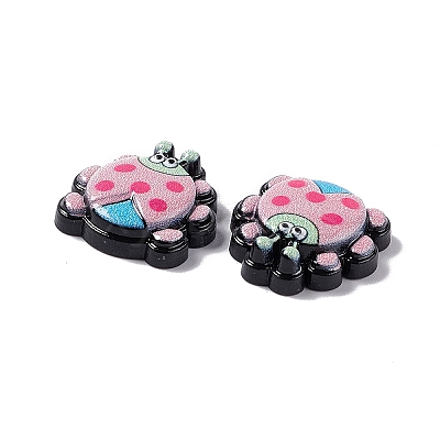 Opaque Resin Cabochons RESI-C027-01E-1