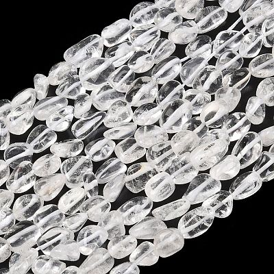 Natural Quartz Crystal Beads Strands G-K395-B01-02-1