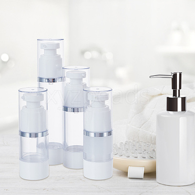 6Pcs 3 Style Empty Plastic Press Pump MRMJ-BC0003-30-1
