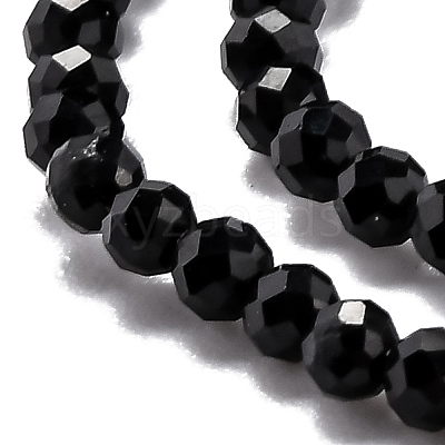 Natural Black Tourmaline Beads Strands LS-G-H266-11B-1