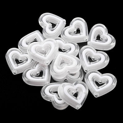 Acrylic Beads X-SACR-G033-01B-1