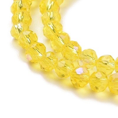 Electroplate Glass Beads Strands EGLA-A034-T3mm-L02-1