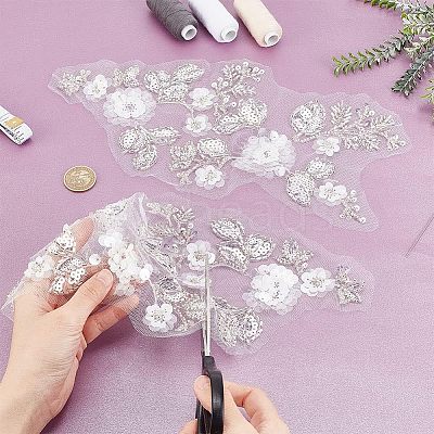 Computerized Embroidery Polyester Sew on Patches DIY-WH0273-93-1