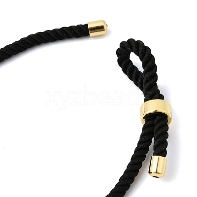3MM Round Nylon Milan Cord Necklaces Making BJEW-H642-01G-31-1