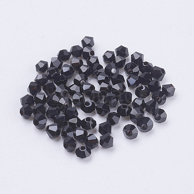 Imitation Austrian Crystal Beads SWAR-F022-3x3mm-280-1