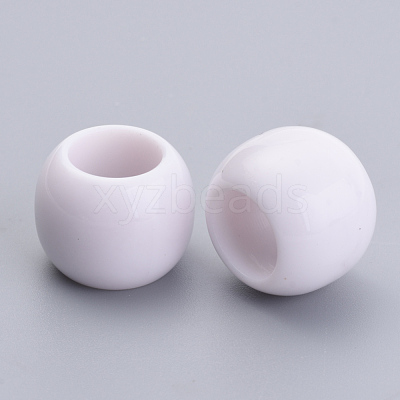 Opaque Acrylic Beads SACR-S300-15C-01-1