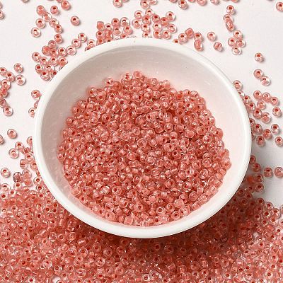 8/0 Transparent Glass Seed Beads SEED-F003-03B-05-1